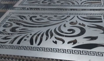 SS Sheet Laser Cutting